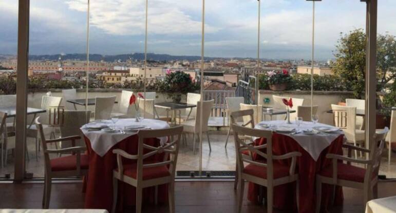 Roof Garden Bar Hotel Mediterraneo Esquilino Termini Roma Zomato